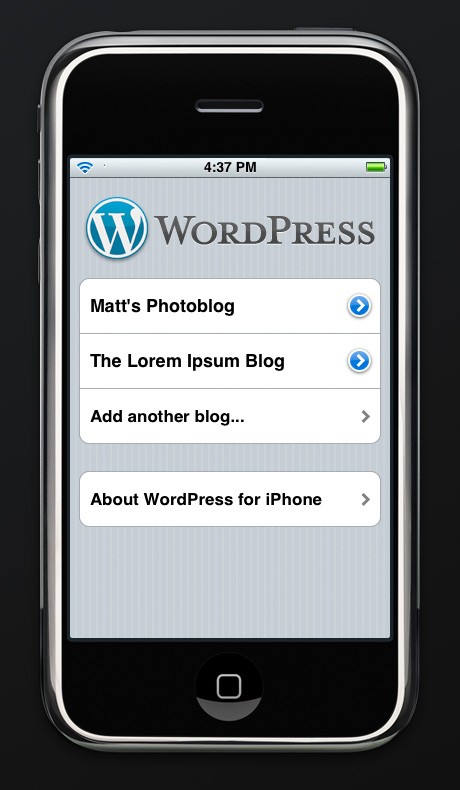 Scrivere dall’iPhone su vostro blog WordPress