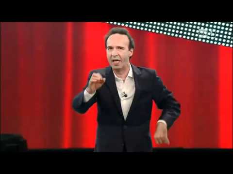 Roberto Benigni a Sanremo 2011 Stupendo ed integrale