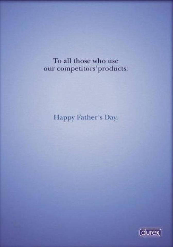 Durex.. oppure auguri Papà..!