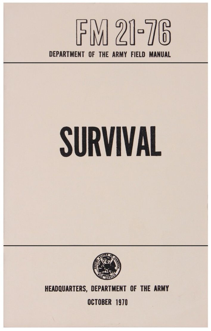 Manuale di sopravvivenza FM 21-76 in Italiano