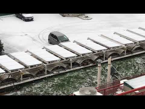 VIDEO Nevicata a Genova del 28 febbraio 2018