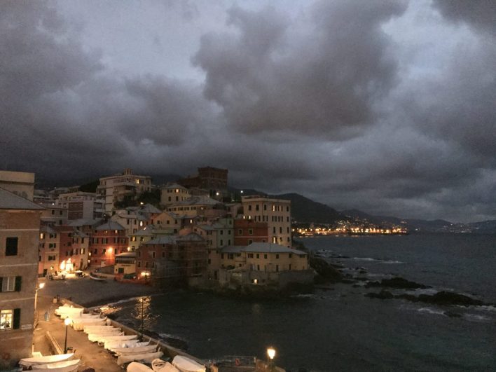 Boccadasse con nuovoloni neri e brensi