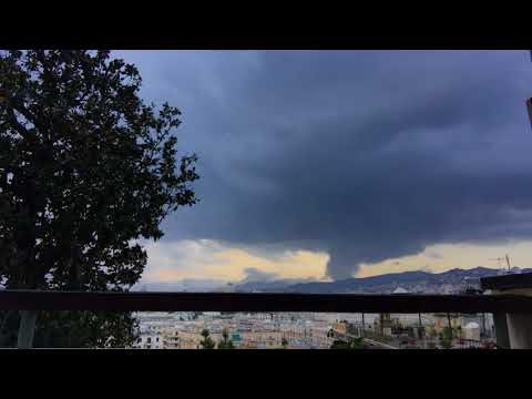 VIDEO Centro depressionario su Genova