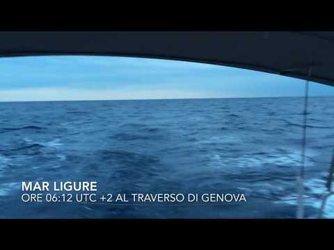 VIDEO – Genova al traverso verso Varazze