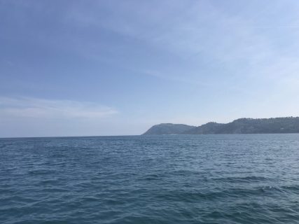Promontorio di Gabicce visto dal mare