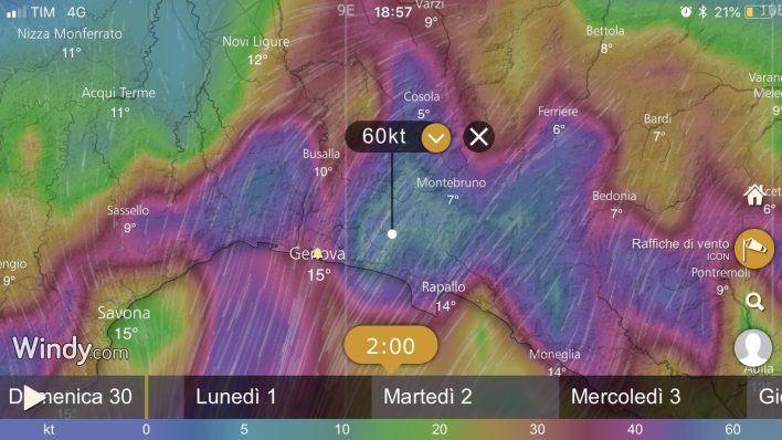 Da questa notte state attenti su Genova