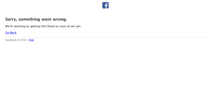 facebook off-line