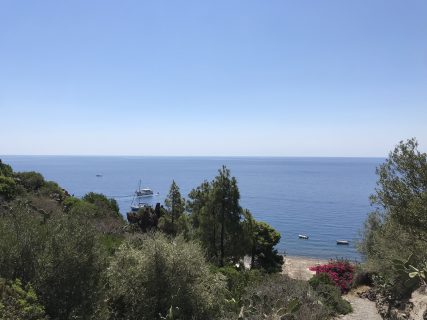 Vista dall'isola di Alicudi