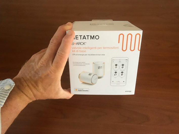 Scatola Netatmo kit valvole elettroniche per impianto centralizzato