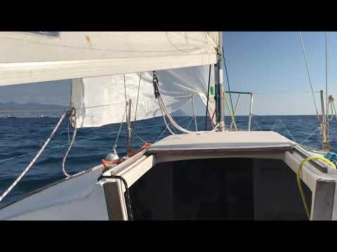VIDEO vista direzione Portofino dal mare sul J24
