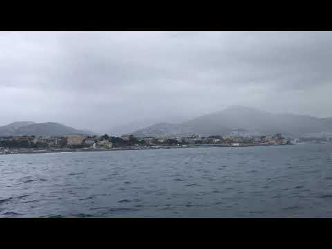 VIDEO Vista di Corso Italia di Genova da Nervi al porto