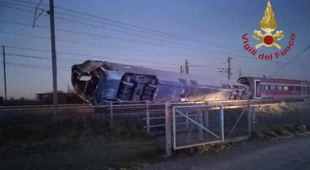 incidente frecciarosso milano lodi italia