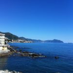 Boccadasse di Genova e promontorio di Portofino by Stephen Kleckner