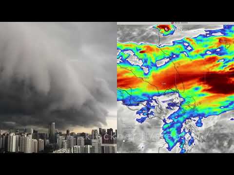 Screenshot video Clouds over Singapore November 3 2020