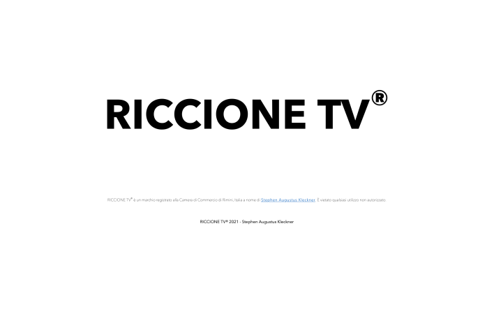 Screenshot Marchio RICCIONE TV Stephen Kleckner