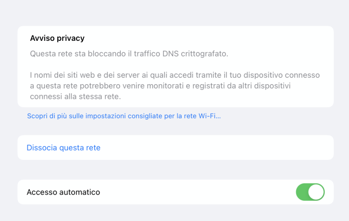 Questa rete sta bloccando il traffico DNS crittografato [RISOLTO]