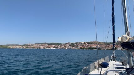 Ingresso a Sebenico Croazia 2023 Illiaria Stephen Augustus Kleckner Grande